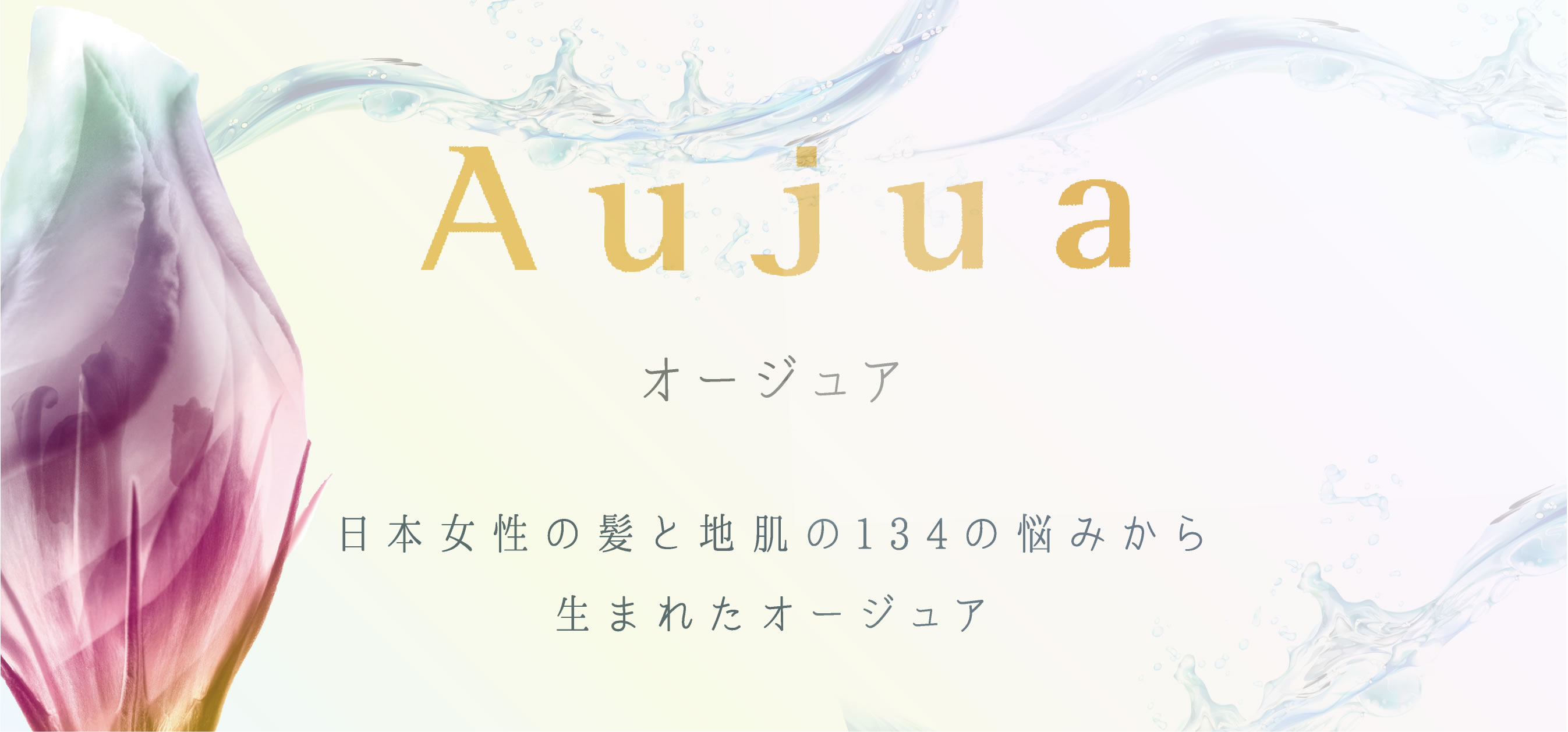 aujua オージュア 日本女性の髪と地肌の134の悩みから生まれたオージュア